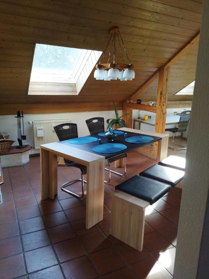 Aussergewöhnliche Atelierfereinwohnung mit Balkon an der Donau Winzer Exterior foto